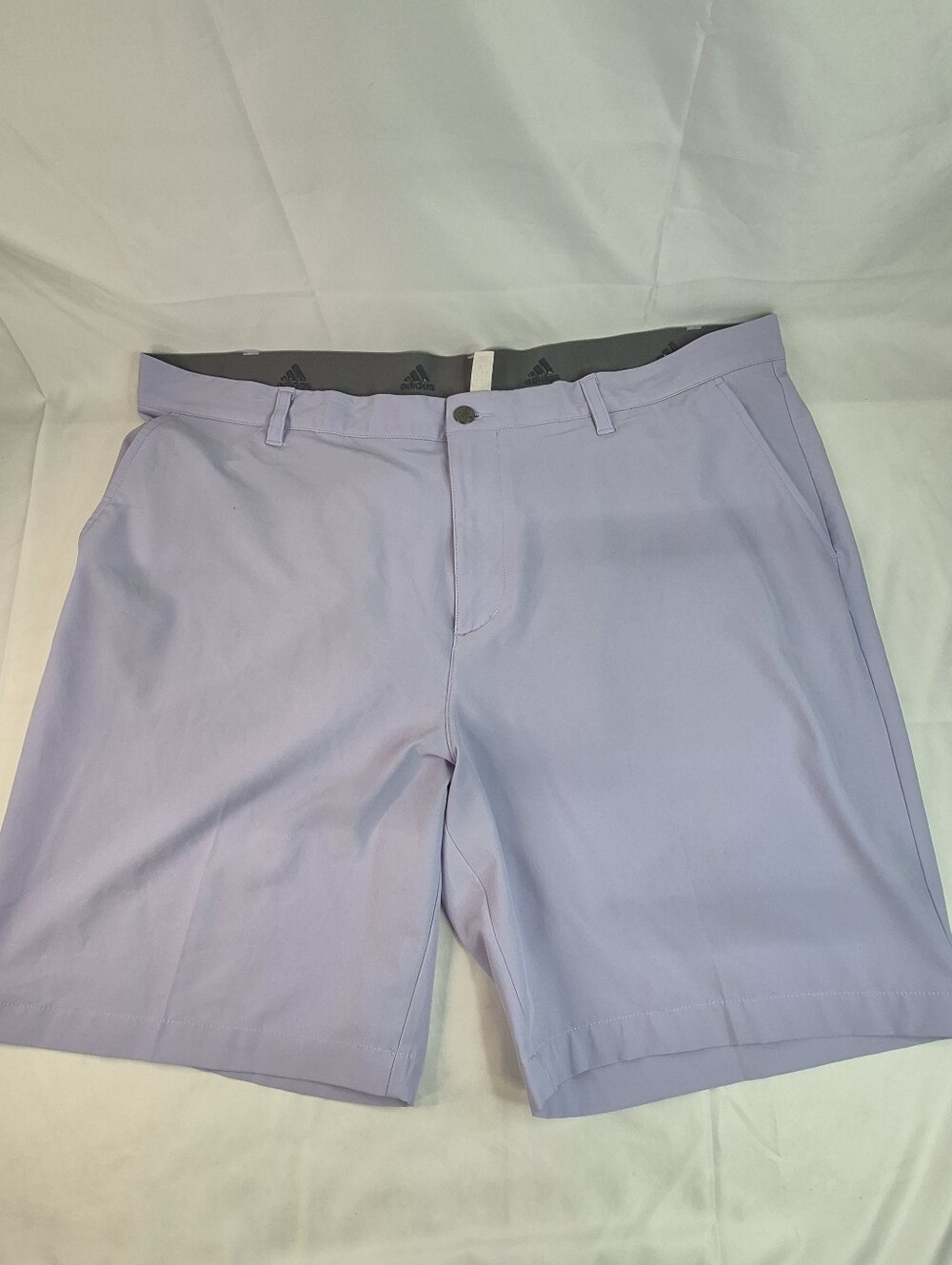 Adidas Ultimate365 Golf Shorts Men's 40 Lavender Purple Stretch Performance